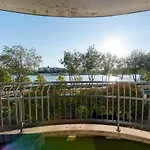 Panorama Danube View 3br Balcony Garage Ac Apartament Budapesta