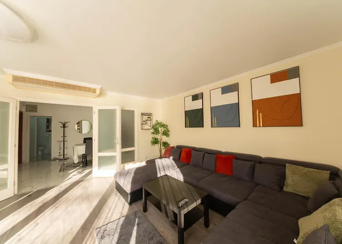 Apartament Panorama Danube View 3br Balcony Garage Ac Budapeszt